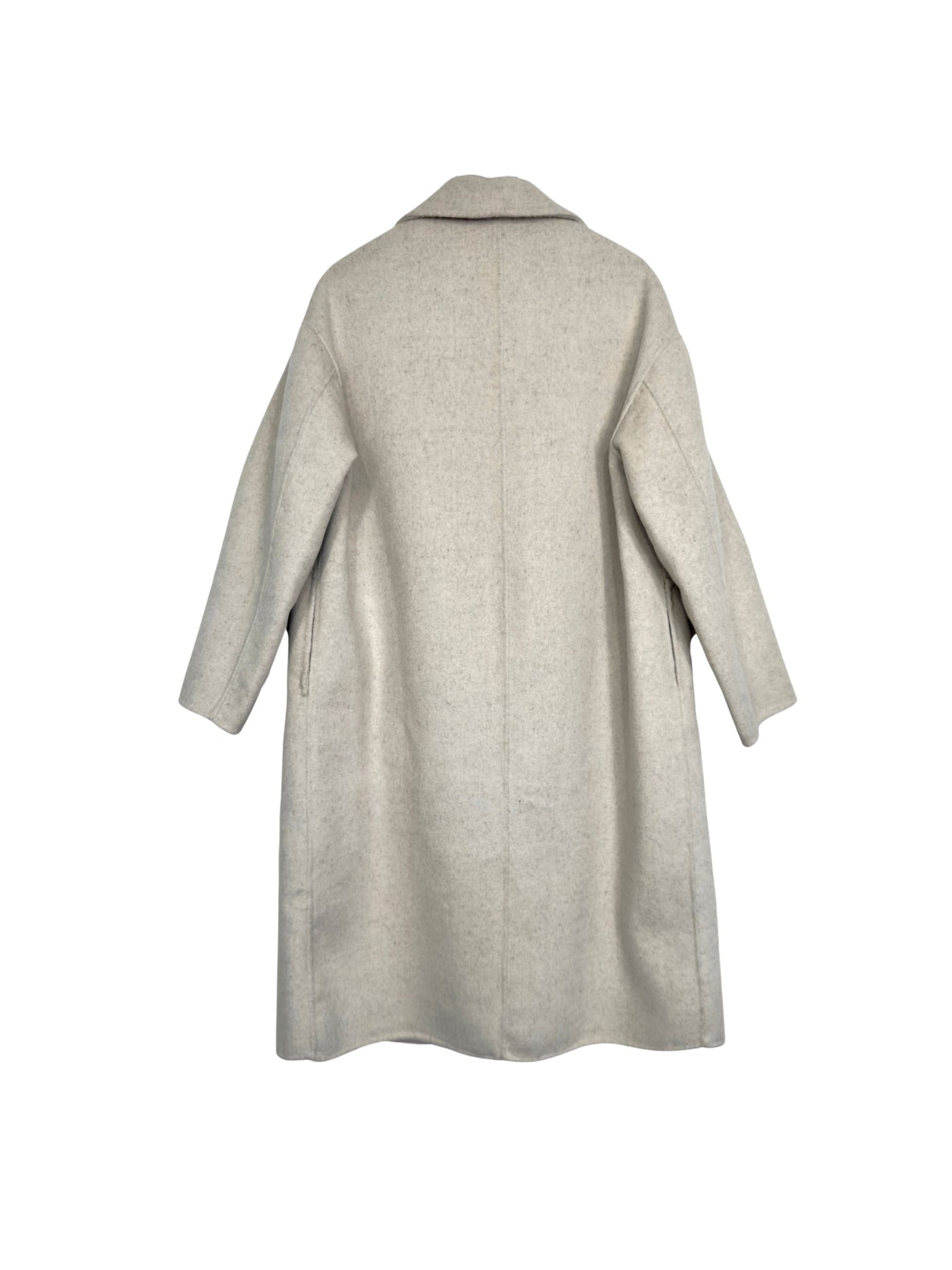 Cappotto Oversize Panna/Nero